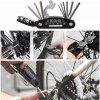 Multitool Rowerowy 16w1 Zestaw Kluczy Rowerowych Imbus Klucz Płaski